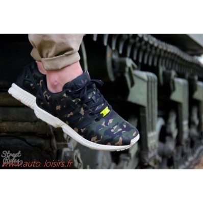 adidas zx flux militaire homme