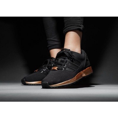 adidas zx flux noir et or