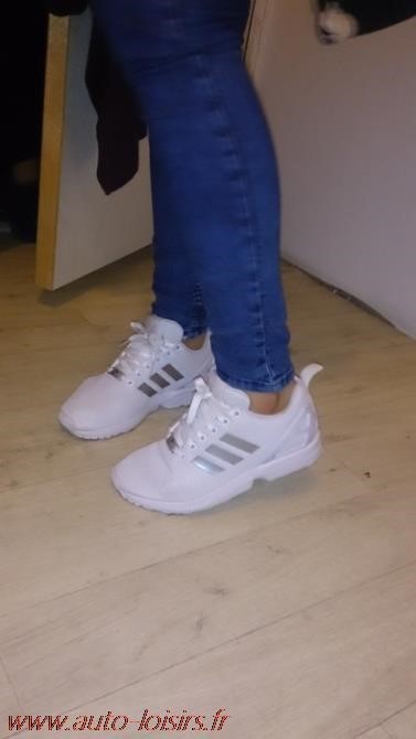 adidas zx flux femme blanche