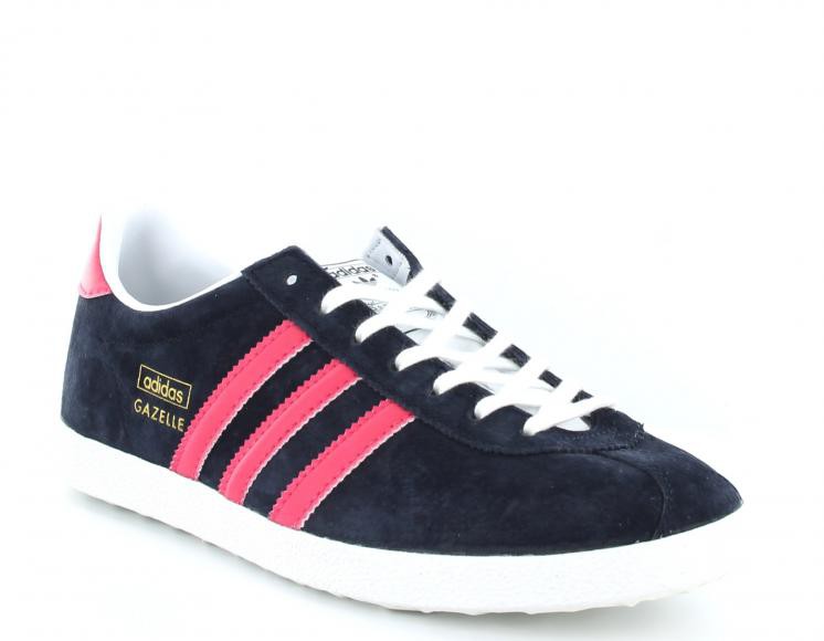 adidas gazelle bleu et rose