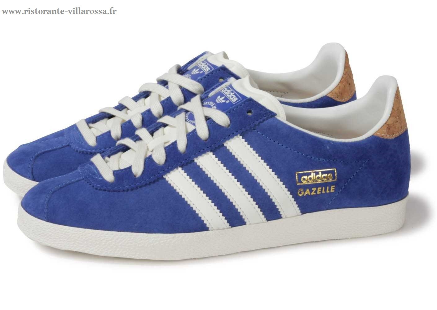 gazelle adidas bleu et rose