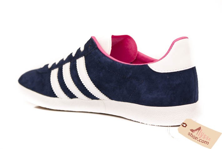 adidas gazelle bleu marine et rose