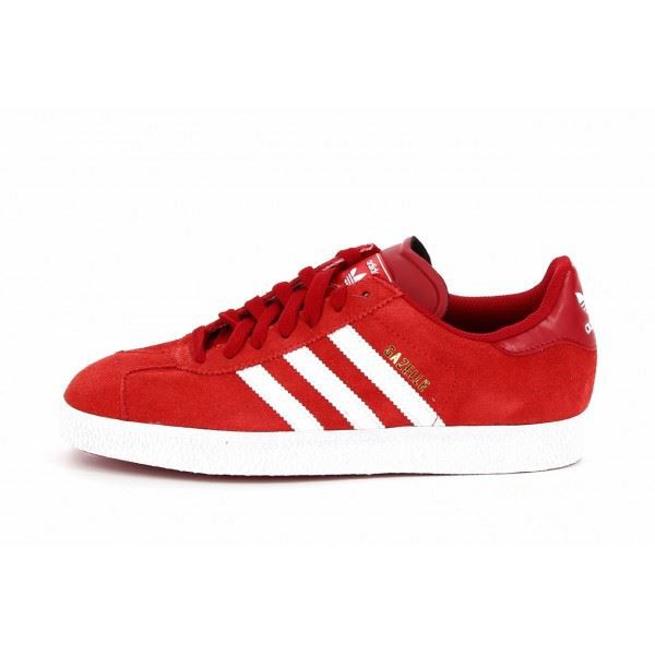 chaussures adidas rouge femme