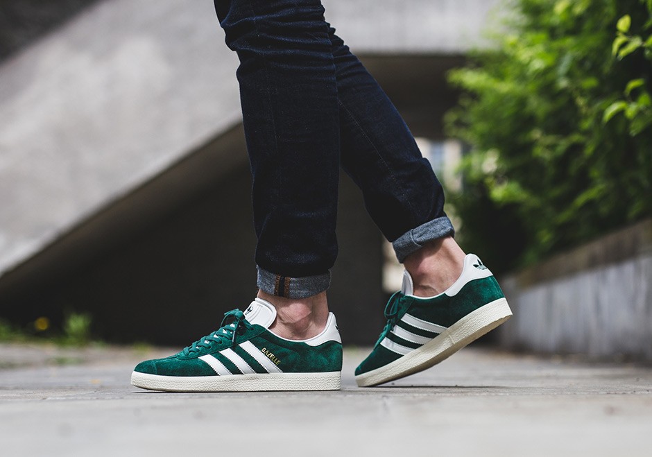 adidas gazelle homme porté