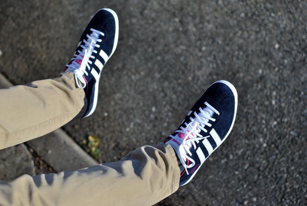 look adidas gazelle homme