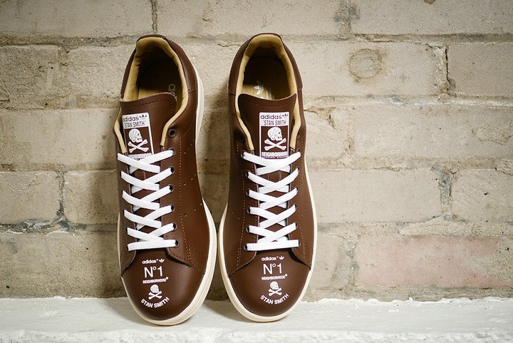 adidas cuir marron