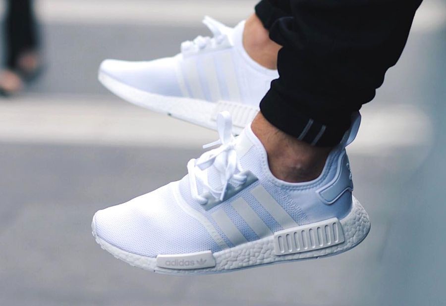 adidas nmd r1 blanc