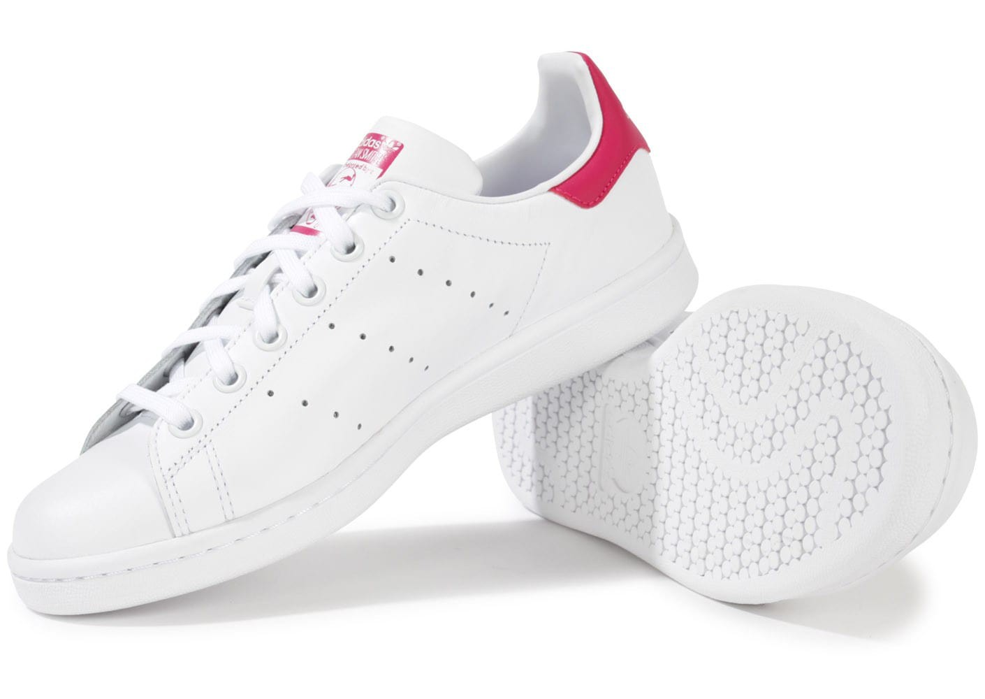 adidas stan smith femme rose et blanc