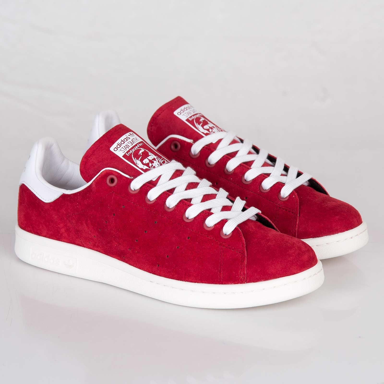 stan smith adidas rouge femme