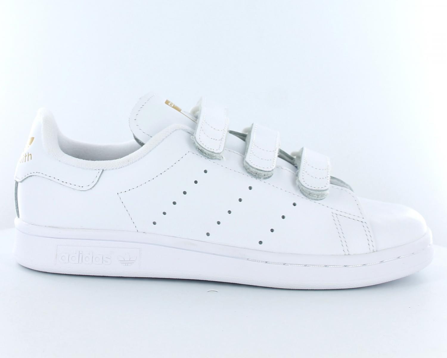 stan smith scratch blanche et noir