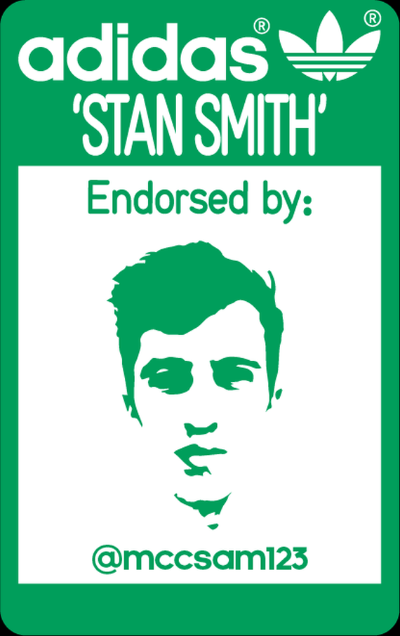 stan smith endorsed by
