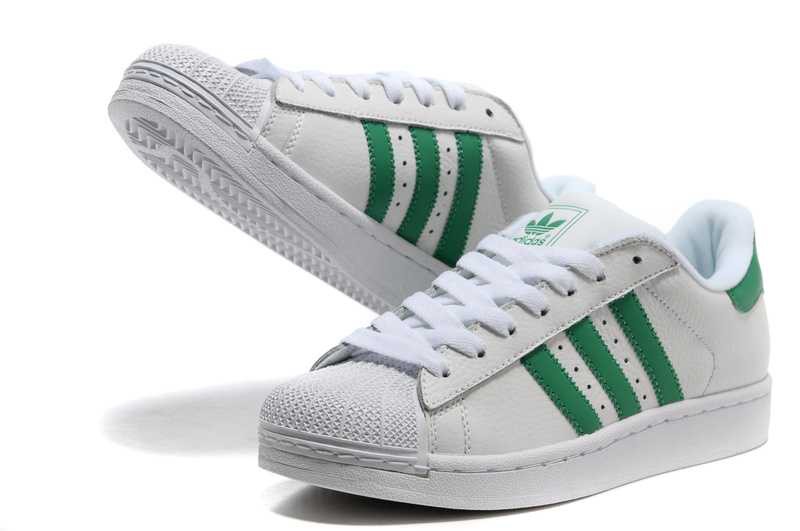 adidas superstar verte femme