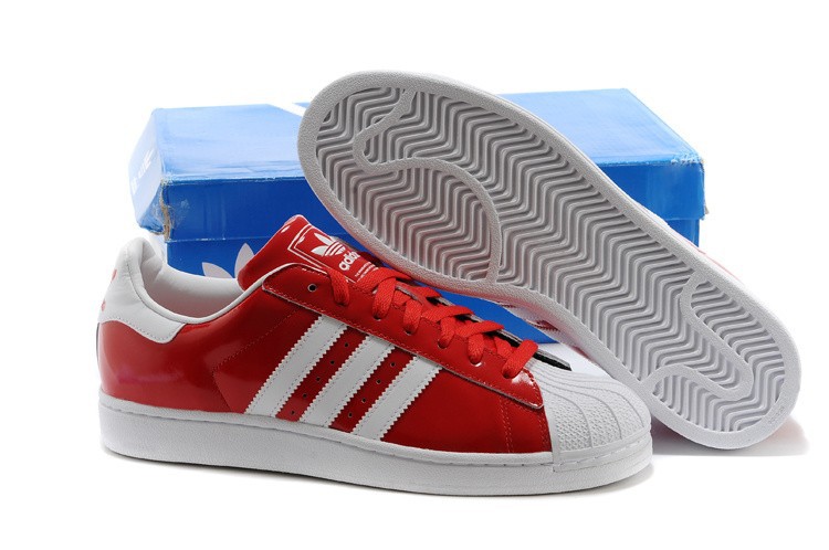Superstar adidas rojas clearance