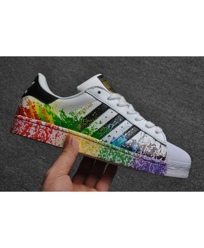 adidas superstar peinture