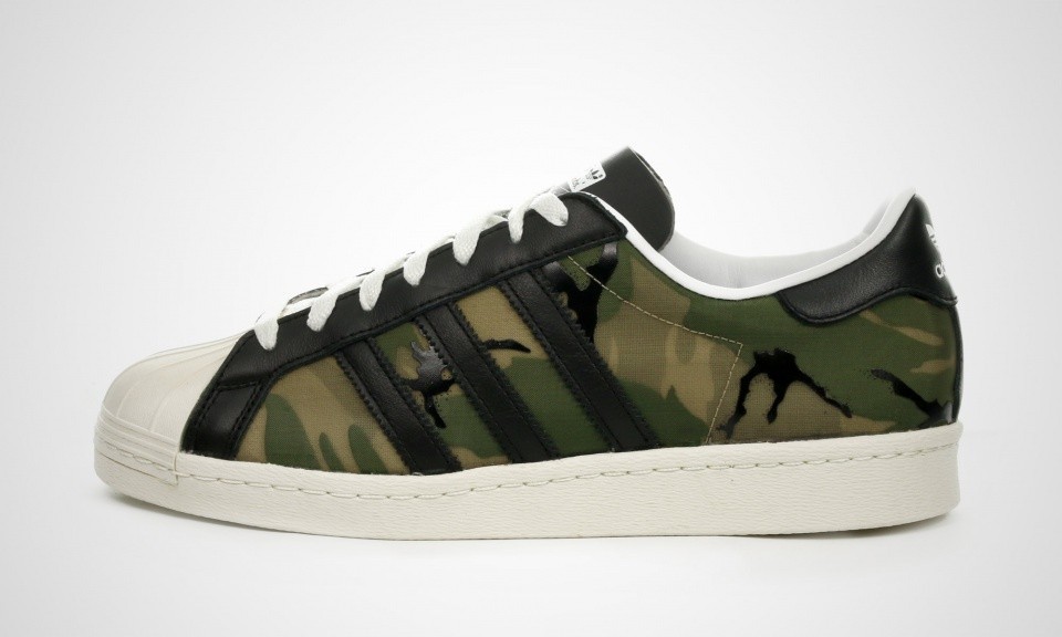 adidas superstar camouflage femme