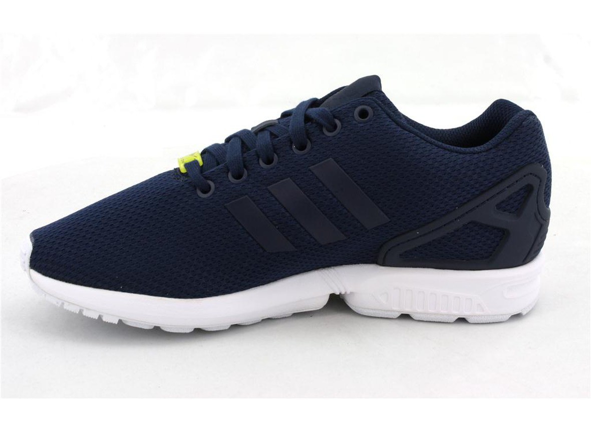 zx flux bleu marine et rose