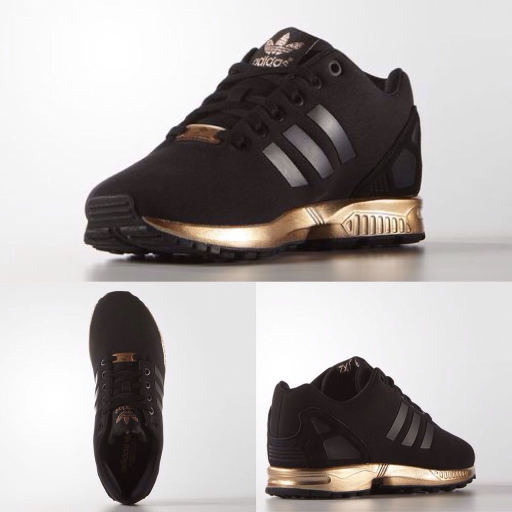 adidas zx flux noir bronze