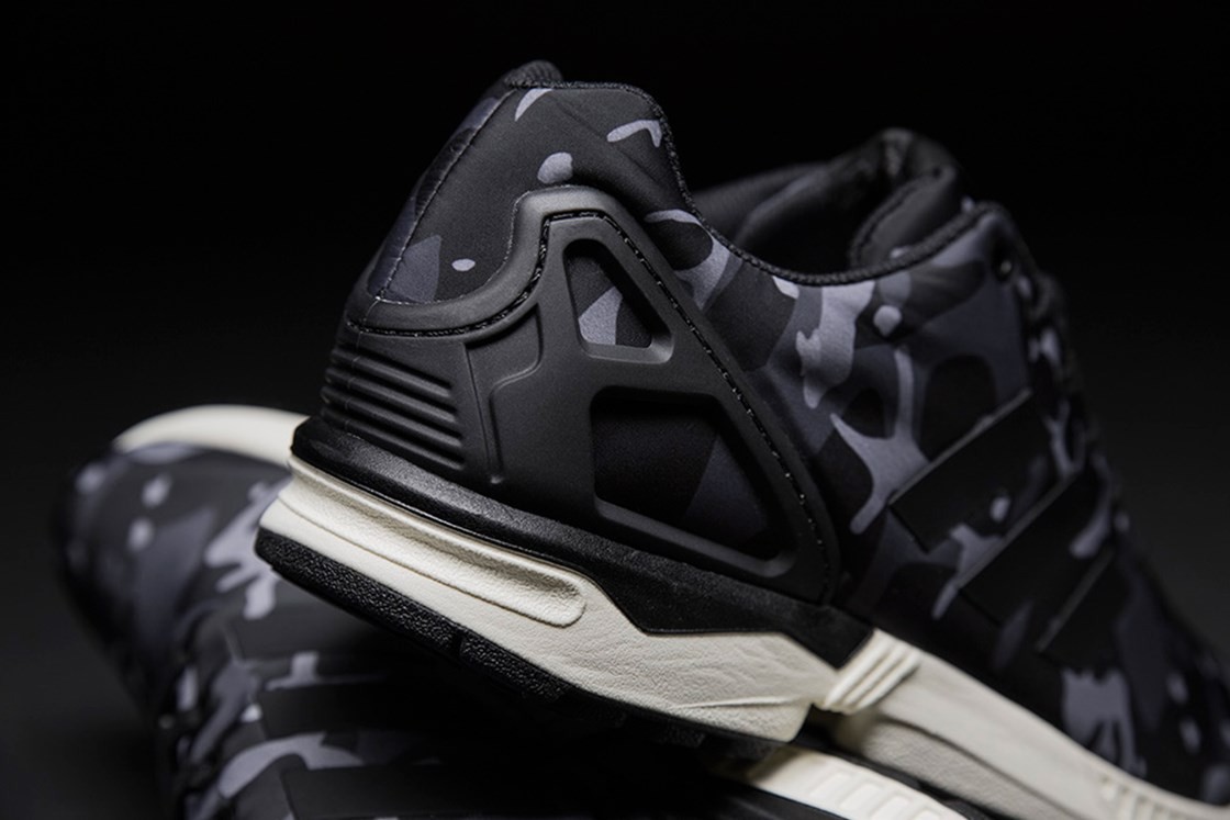 adidas zx flux camo femme