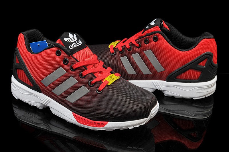 adidas zx flux homme rouge