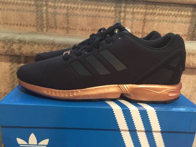 adidas zx flux rose gold