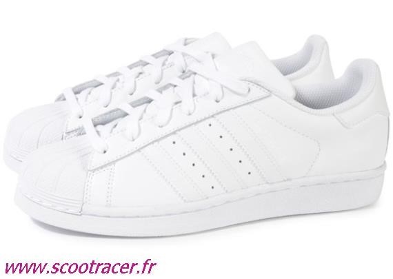 chaussures adidas blanches femme