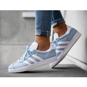 adidas gazelle femme bleu clair