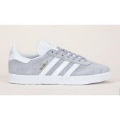 adidas gazelle grise et blanche femme