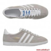 adidas gazelle grise femme pas cher