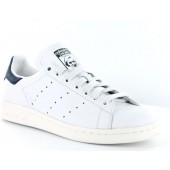 adidas stan smith blanc bleu femme