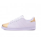 adidas stan smith blanche doré