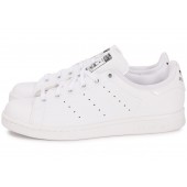 adidas stan smith blanche et bleu femme