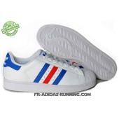 adidas superstar bleu blanc