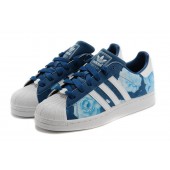 adidas superstar bleu soldes