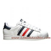 adidas superstar femme bleu blanc rouge
