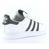 adidas superstar femme grise et blanche