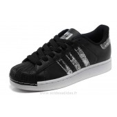 adidas superstar femme noir paillette