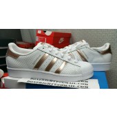 adidas superstar femme or rose