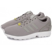 adidas zx flux grise et rose
