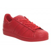 chaussures adidas superstar rouge