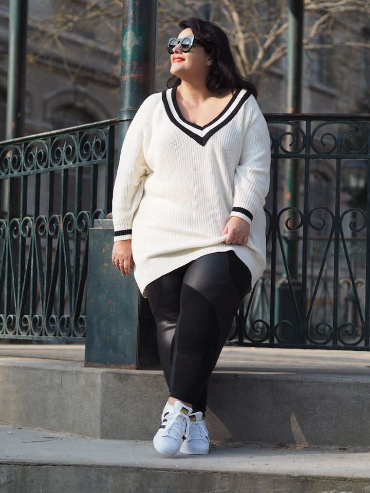 adidas superstar femme portée