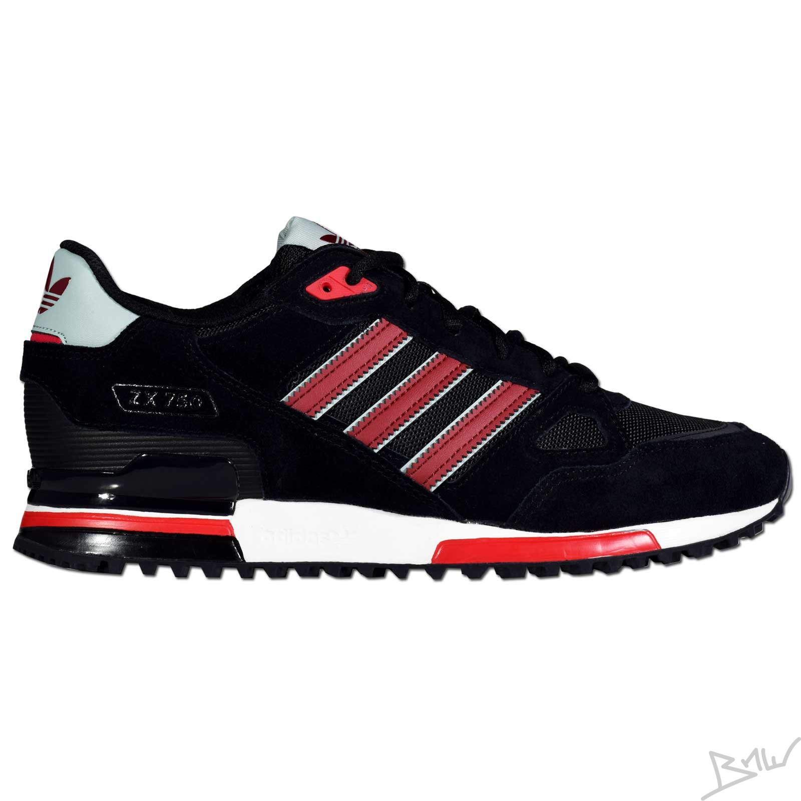 adidas zx 750 rot schwarz