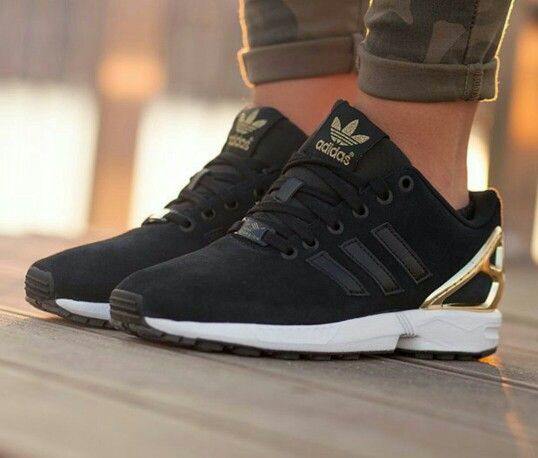 adidas zx noir et or