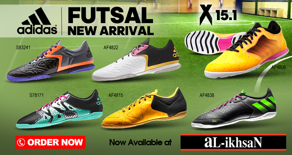 kasut futsal adidas 2018